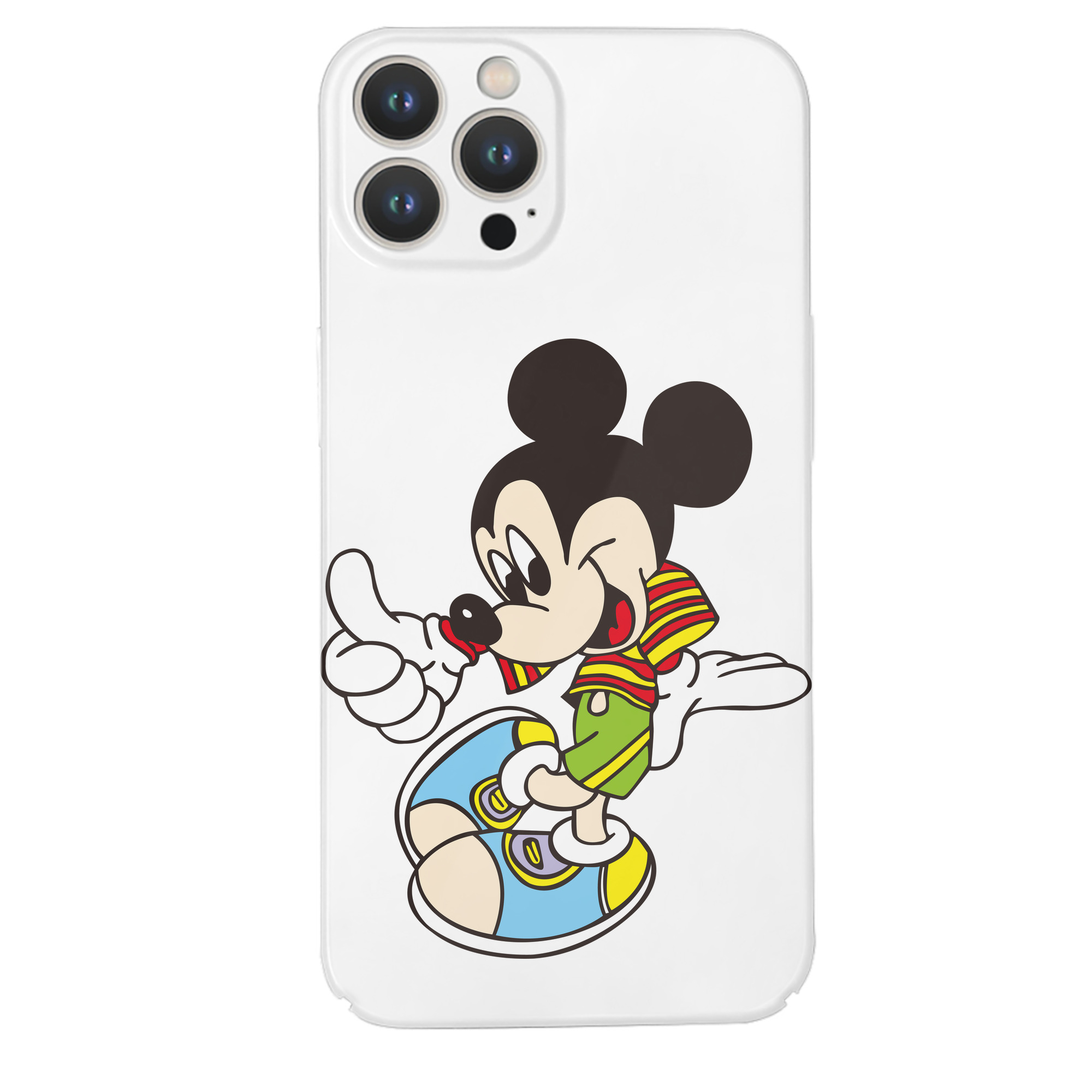（画像用） ミッキーマウス Mickey Mouse 【iPhone 14シリーズ対応】ハードケース